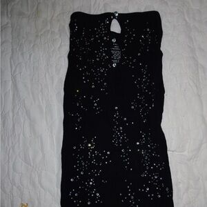 White Fox Poster Girl Dress in Black